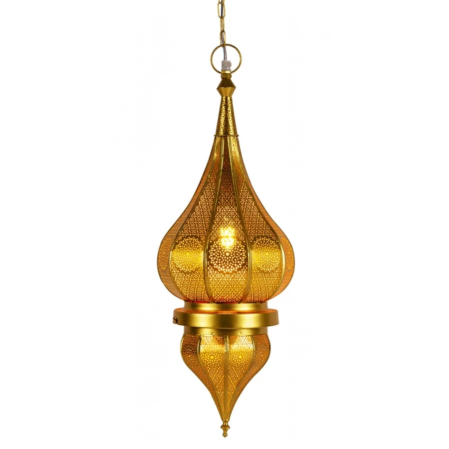 Fayna marokkói mennyezeti lámpa arany