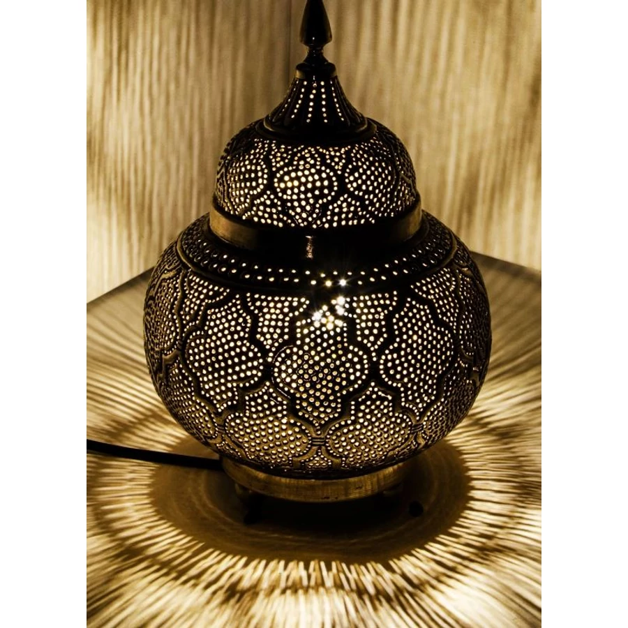 Huriye marokkói asztali lámpa