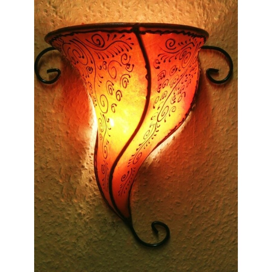 Rahaf marokkói henna fali lámpa 
