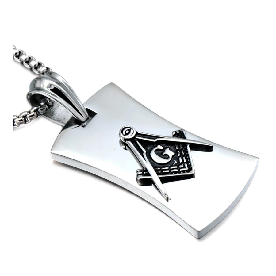 Szabadkőműves medál lánccal