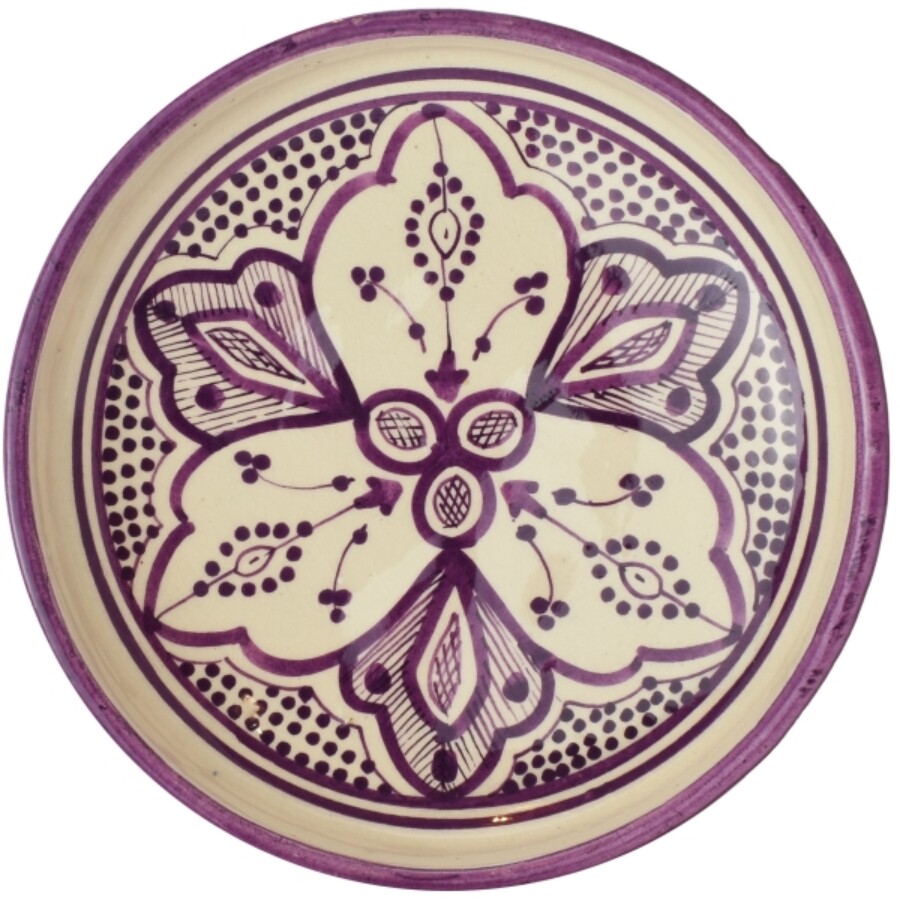 Alijan marokkói kerámia tányér
