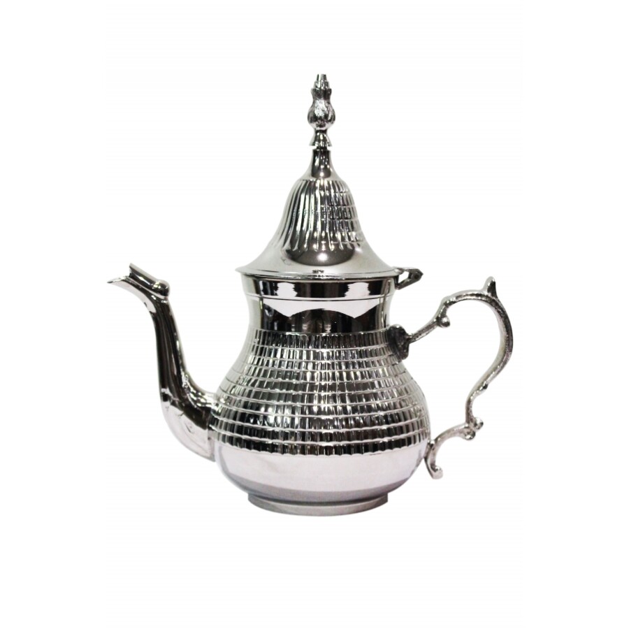 Elihan marokkói teakiöntő ezüst  1200 ml