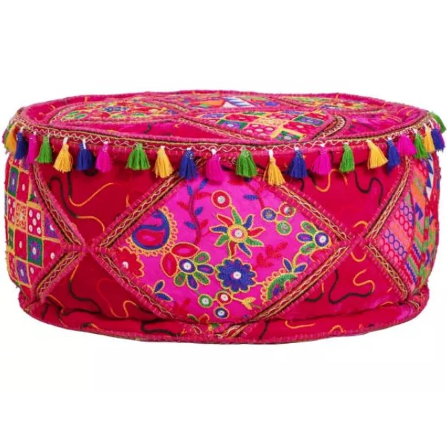 Bahri marokkói textil puff/ülőpárna