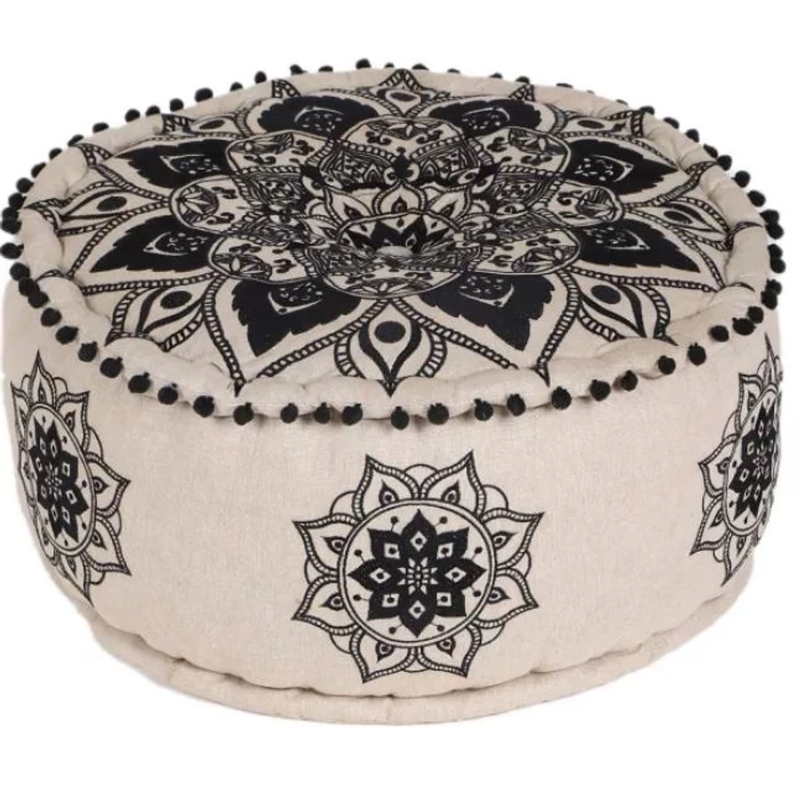 Nael marokkói textil puff / ülőpárna