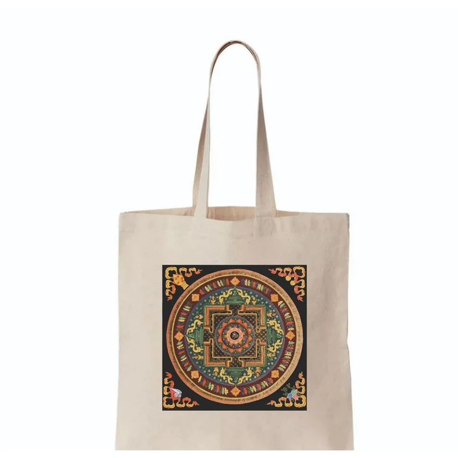 Öko szatyor mandala mintával I.