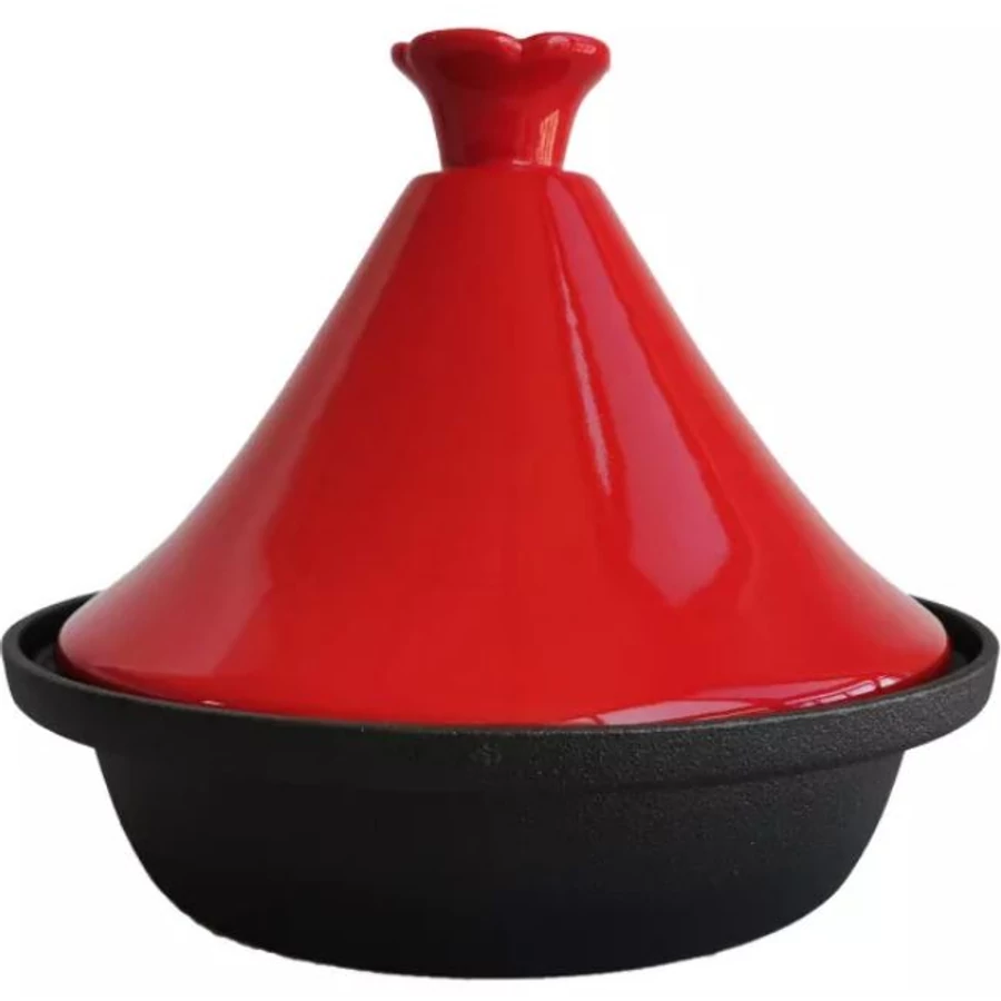 Öntöttvas tagine kerámia fedővel 26 cm