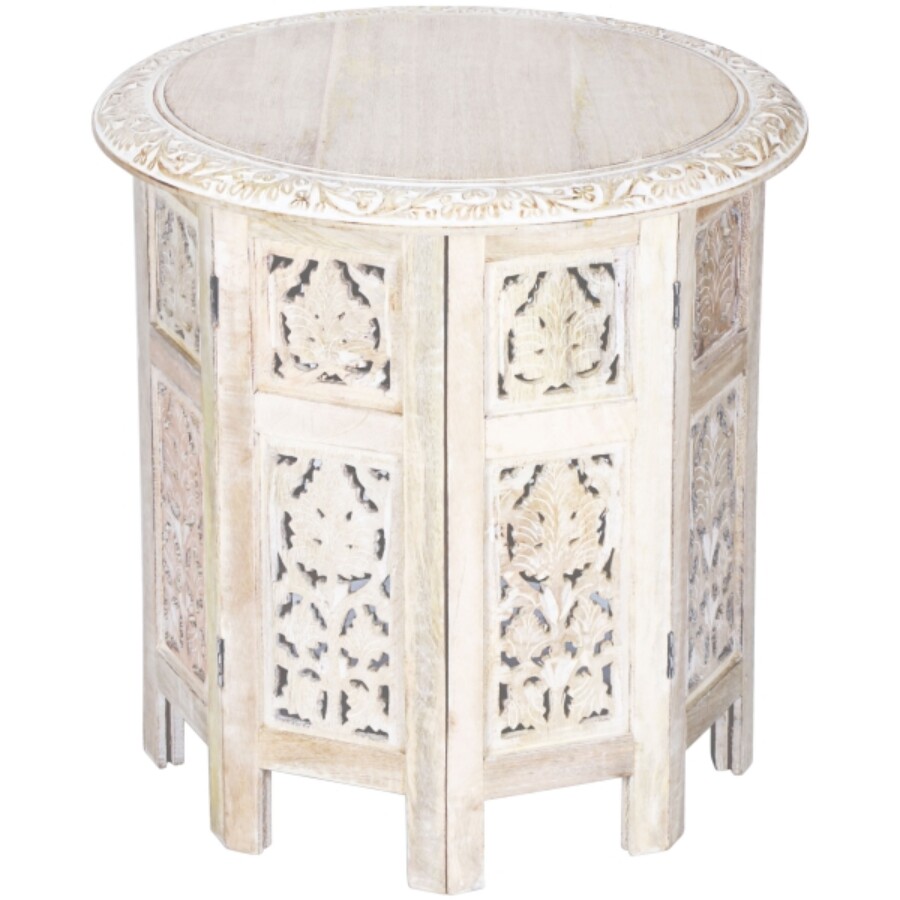 Ashkar fehér marokkói asztal 