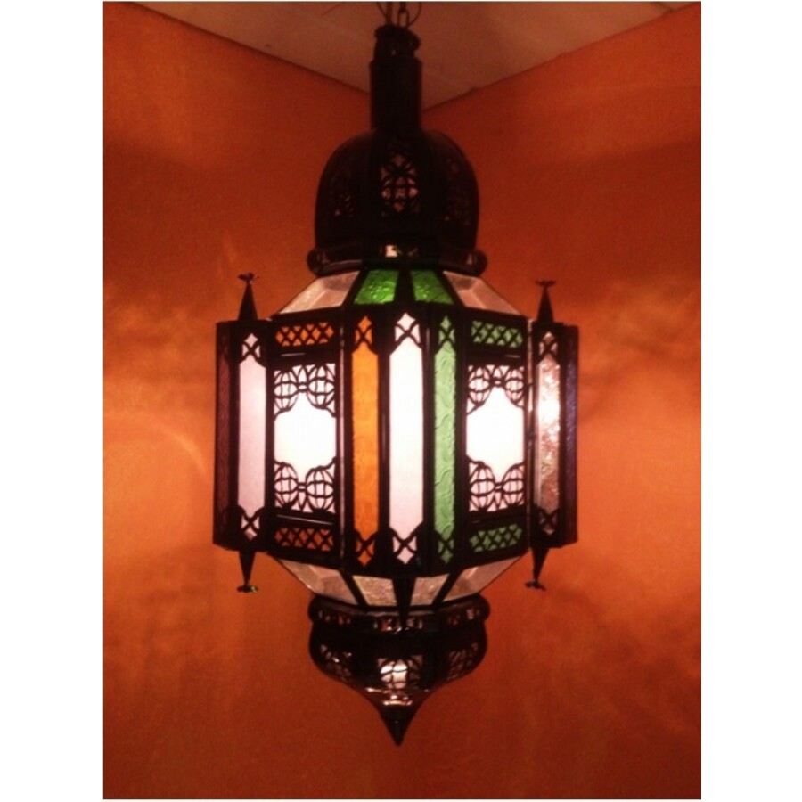 Askin marokkói mennyezeti lámpa szines