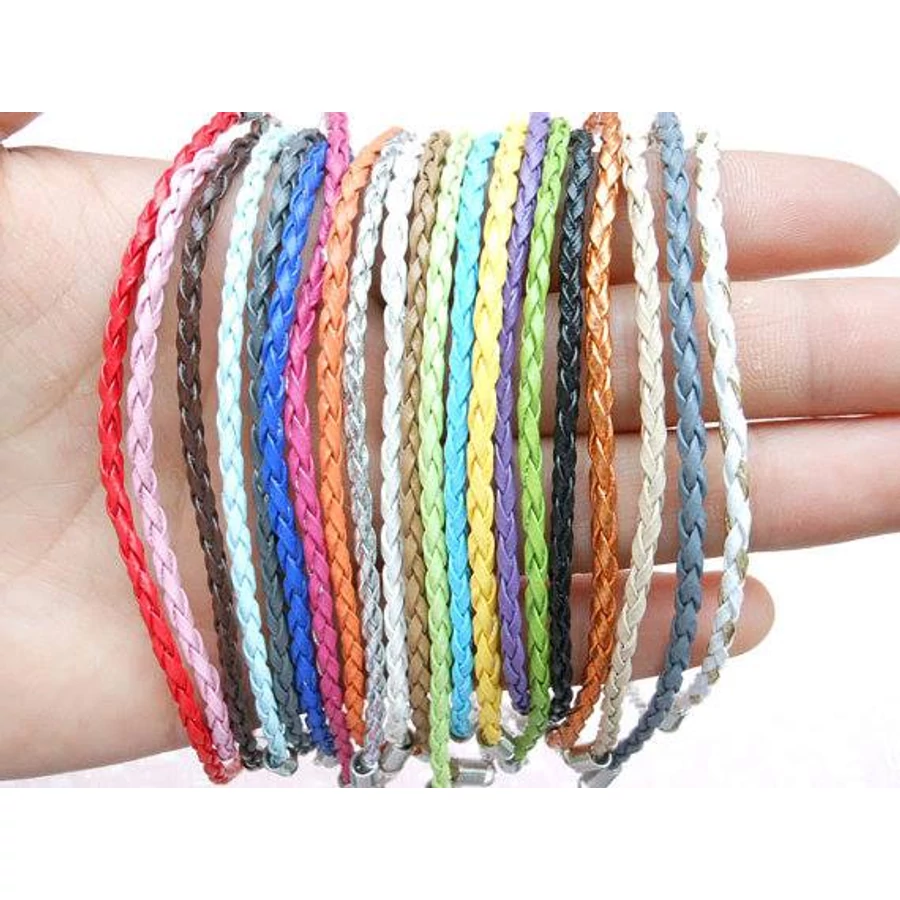 Színes bőrszíj nyakra