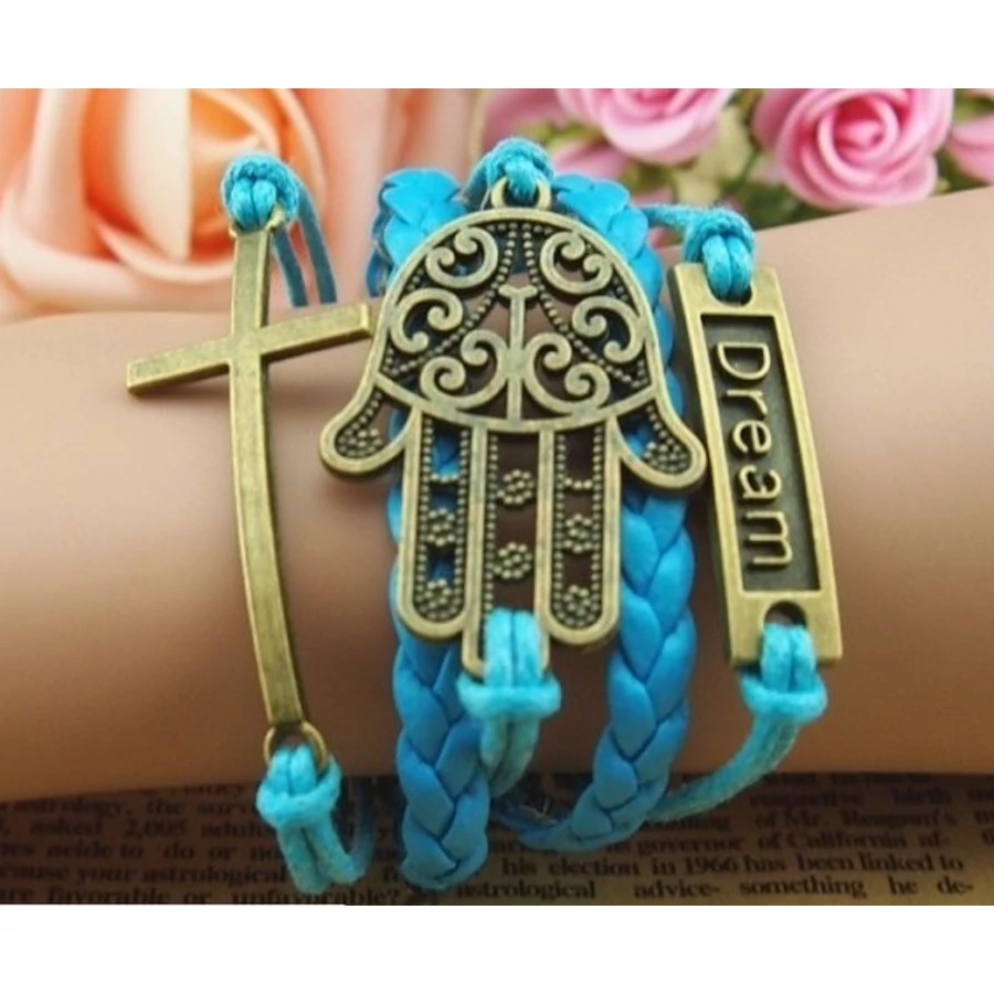 Fatima keze karkötő