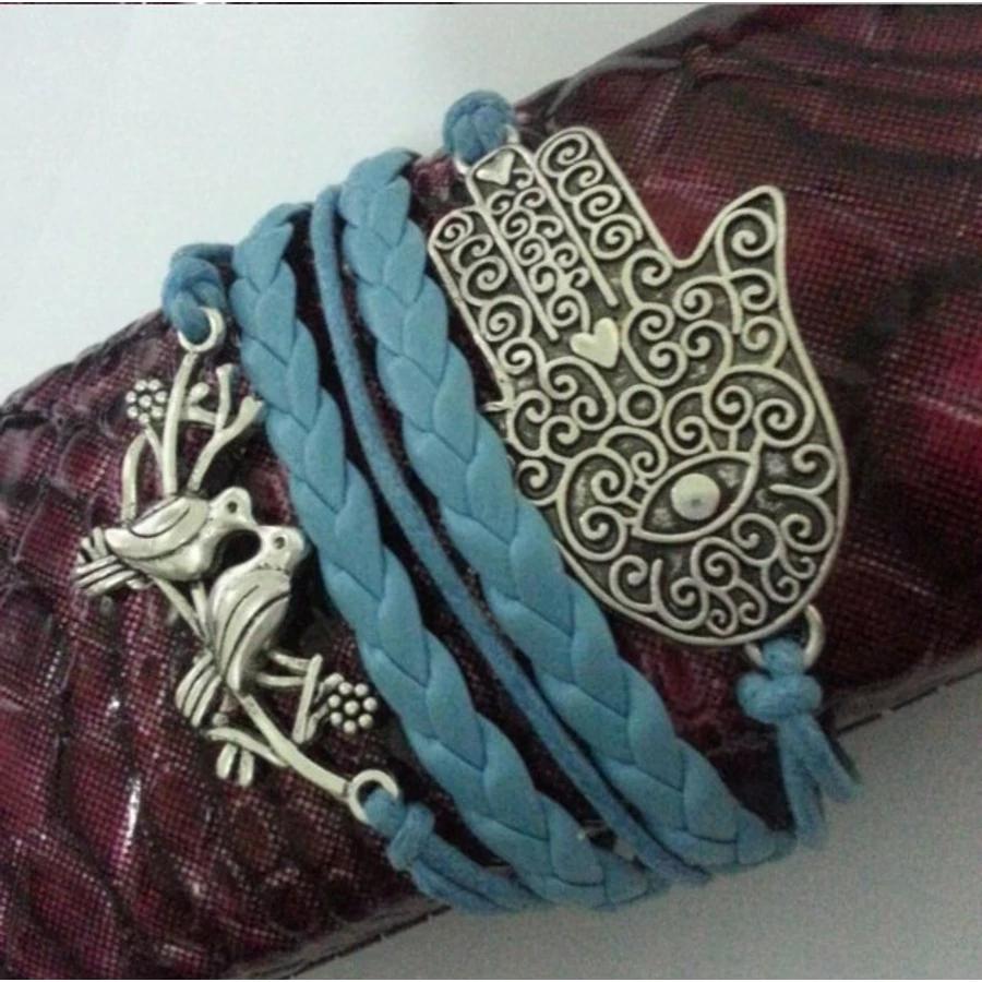 Fatima keze karkötő