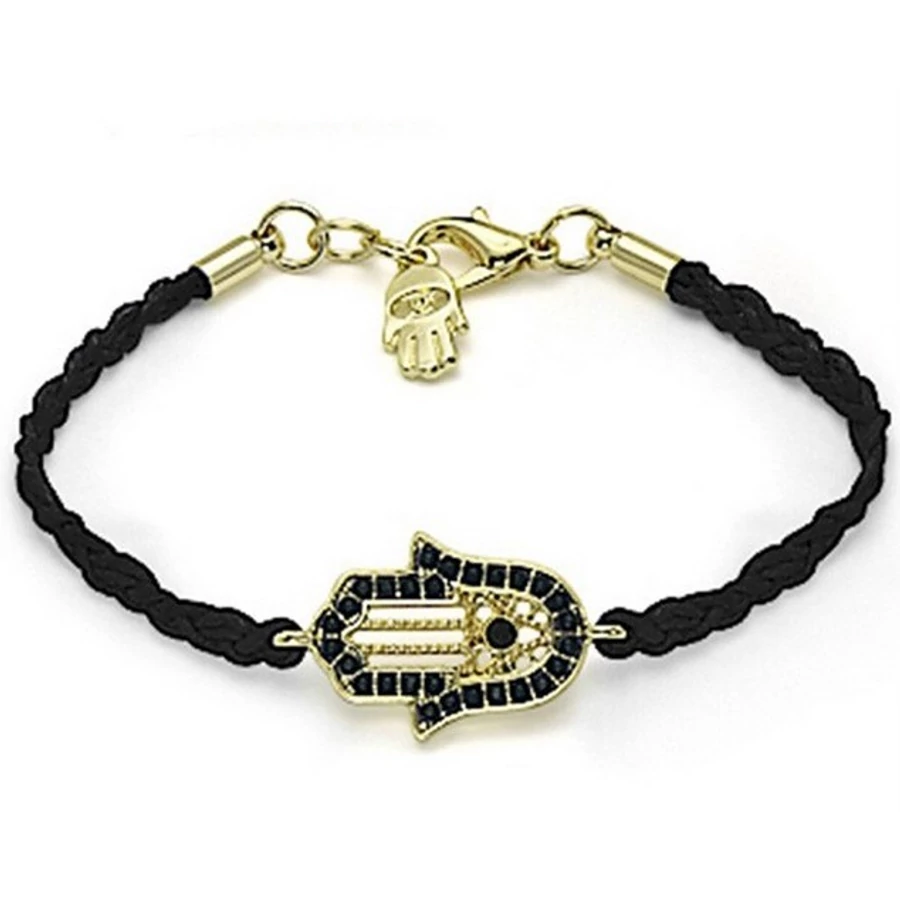 Fatima keze karkötő fekete színű