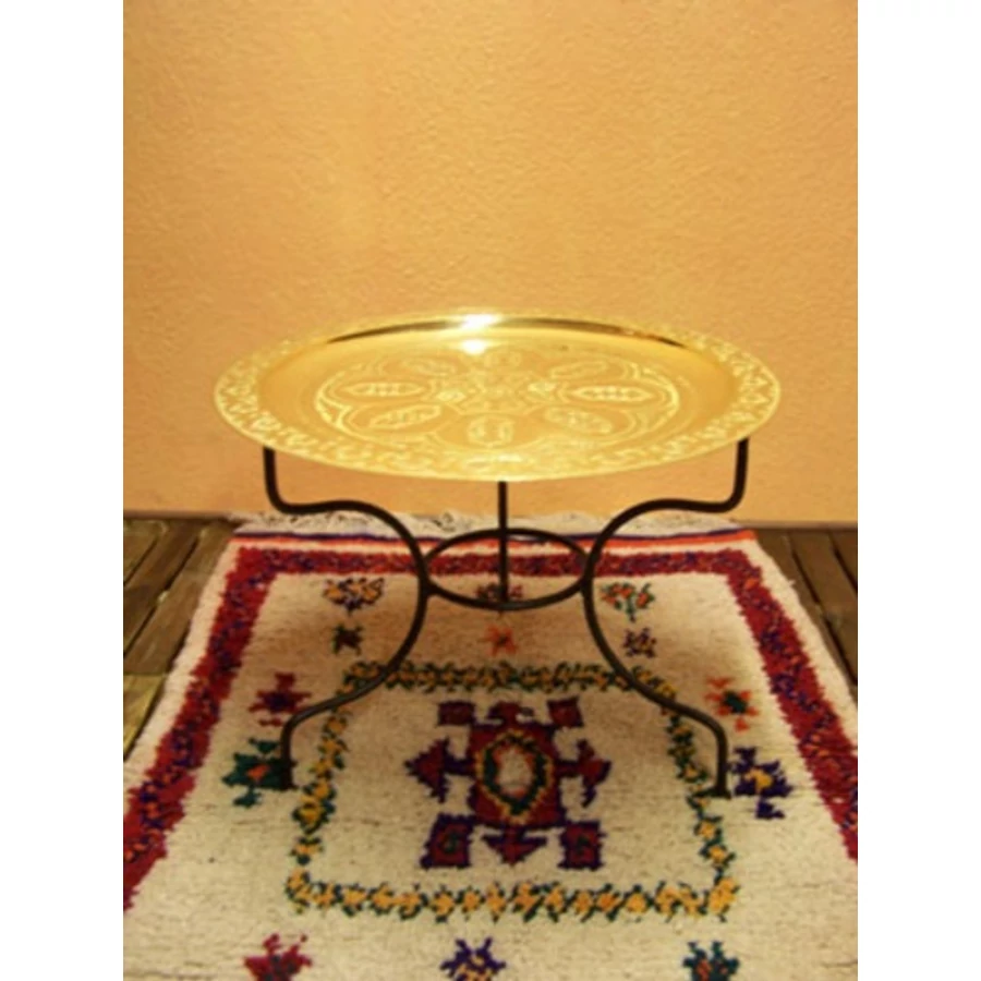 Gibraltar keleti teázó asztal arany színben 60cm