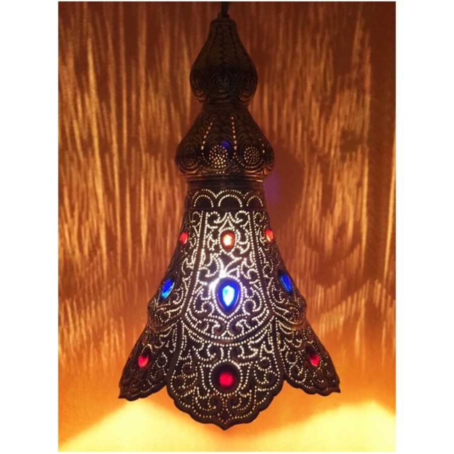 Ilgin indiai mennyezeti lámpa arany