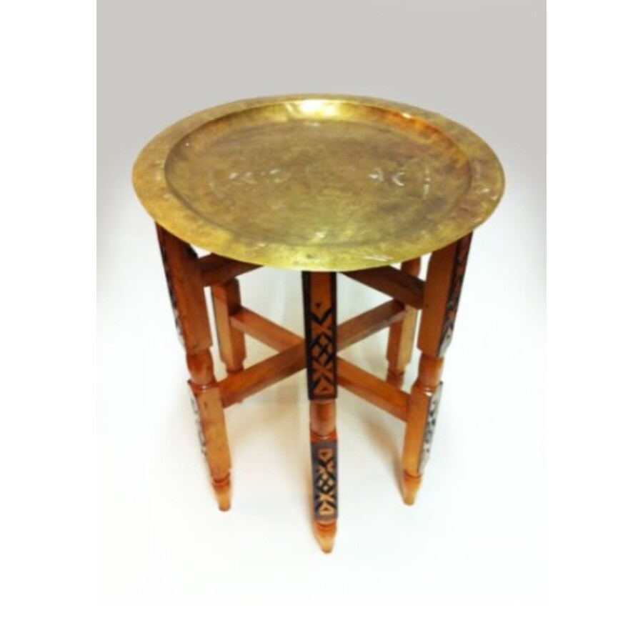 Iman antik keleti teázó asztal antik színben