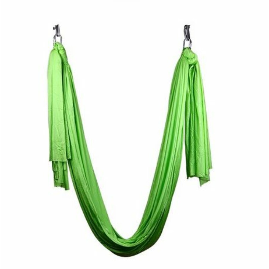 Antigravitációs jóga függőágy zöld színű 4 méteres